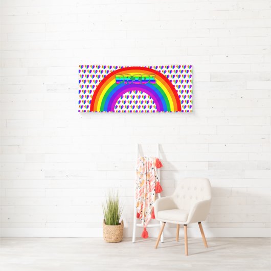 June is LGBT Pride Month Button Spandoek (Insitu)