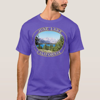 June Lake and Eastern Sierra Nevada Mountains at J T-shirt