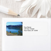 June Lake, Californië Etiket (Insitu)