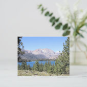 June Lake & Eastern Sierra Nevada Mountains, CA Briefkaart (Staand voorkant)