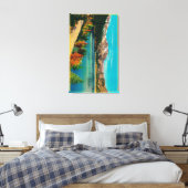 June Lake in the High SierraMono County, CA Canvas Afdruk (Insitu (Slaapkamer))