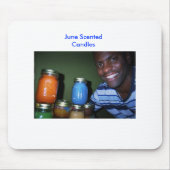 June Scented Candles Muismat (Voorkant)