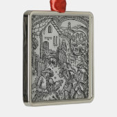 June, schaap shearing, Gemini Metalen Ornament (Rechts)