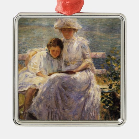 June Sunlight (door Joseph DeCamp) Metalen Ornament (Voorkant)