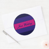 "June Wedding" Elegant Sticker (Envelop)
