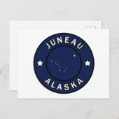 Juneau Alaska Briefkaart (Voorkant / Achterkant)