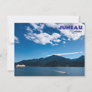Juneau Alaska Briefkaart met Cruise Float Plane