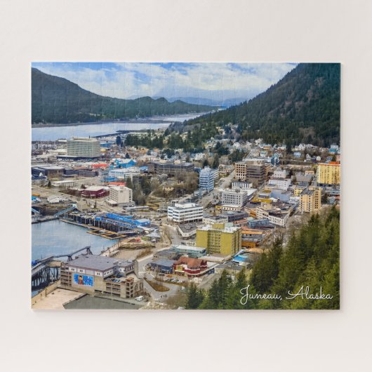 Juneau Alaska, Cruising Alaska Port Legpuzzel (Horizontaal)