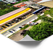 Juneau, Alaska, foto van de stad Poster (Hoek)