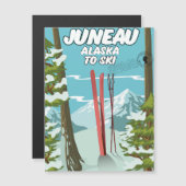 Juneau Alaska naar Ski (Voorkant / Achterkant)