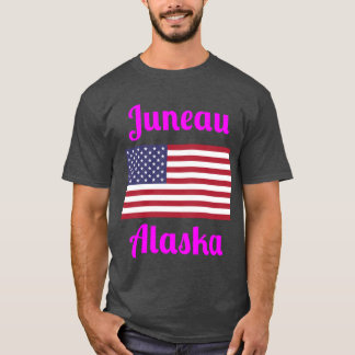 Juneau Alaska Stylish Prints T-shirt