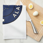 Juneau Alaska Theedoek (Quarter Fold)