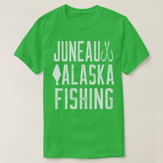 JUNEAU ALASKA VIST TShirt (Design voorkant)
