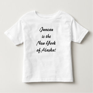Juneau is de NY van Alaska Kinder Shirts