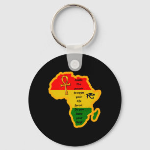 Junenth Afrikaanse ankh wer citaat Sleutelhanger