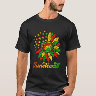 Junenth Black African American June 1865 T-shirt