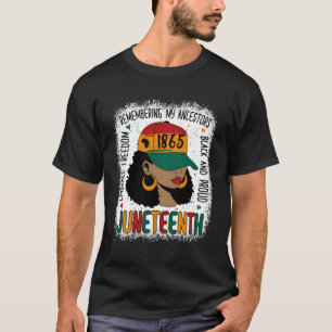 Junenth zwart 2023 gebleekt 1865 Junenth T-shirt