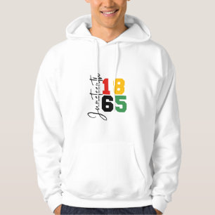 Juneteenth 1865 De Werkelijke Onafhankelijkheidsda Hoodie