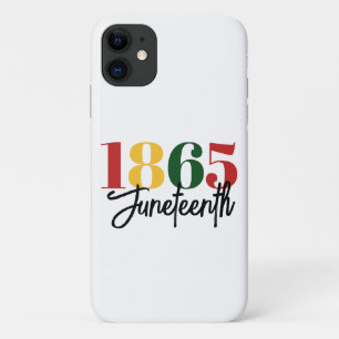 Juneteenth 1865 Vrijheid Zwarte Geschiedenis Vieri iPhone 11 Hoesje