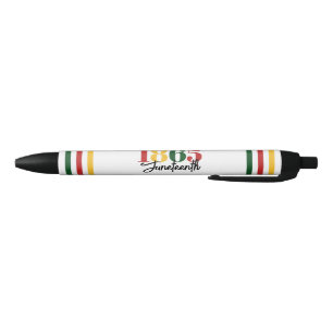 Juneteenth 1865 Vrijheid Zwarte Geschiedenis Vieri Inkt Pen