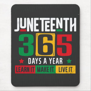Juneteenth 365 dagen per jaar Leer het zoals het i Muismat