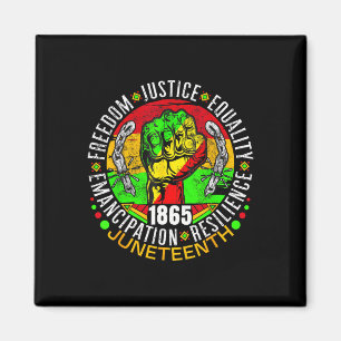 Juneteenth African American Black History 1865 Magneet