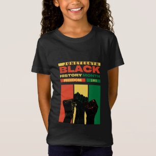 Juneteenth African Black Freedom 1865 Geschiedenis T-shirt