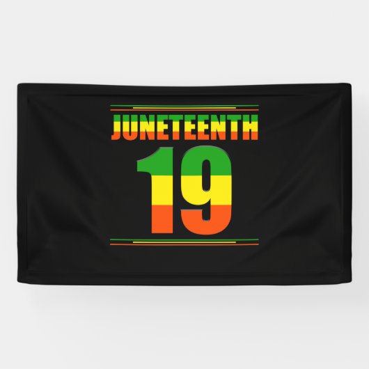 Juneteenth Ancestors Black Pride African American  Spandoek (Horizontaal)