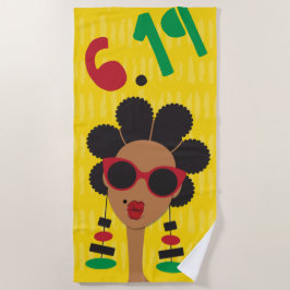 Juneteenth Beach Towel Strandlaken