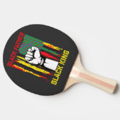 Juneteenth Black Father Day Dad King Celebrating F Tafeltennisbatje (Zijkant)