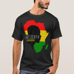 Juneteenth Black History Afrikaanse Vrijheidsdag T-shirt