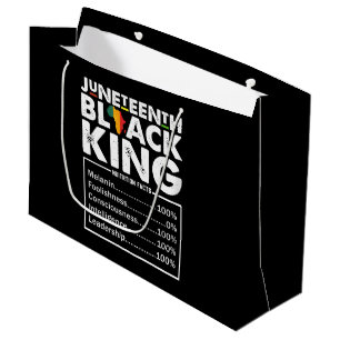 Juneteenth Black King Voedingsfeiten Melanine Groot Cadeauzakje
