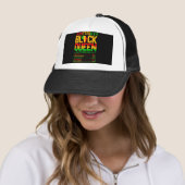 Juneteenth Black Queen Trucker Pet (In situ)