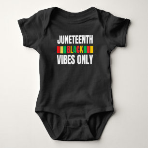 Juneteenth Black Vibes Alleen Melanin Sista Bruh Romper