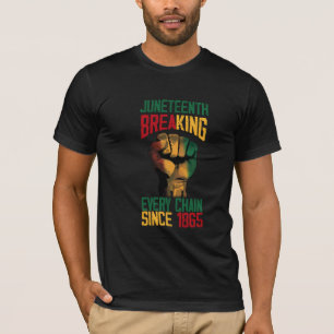 Juneteenth Breaking Kettingen T-shirt