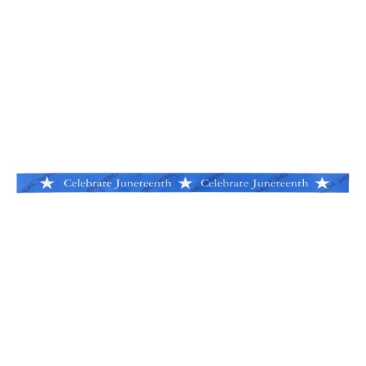 Juneteenth Broken Chains Blue Lint (Voorkant)