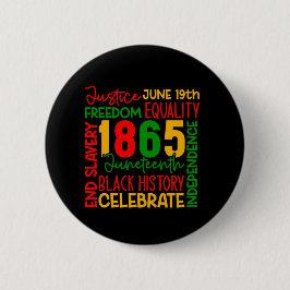 Juneteenth Button