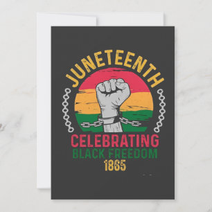 Juneteenth Celebrating Black Freedom 1865 Save The Date