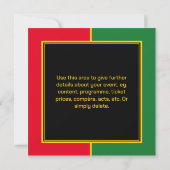 JUNETEENTH Celebration Invitation (Dos)