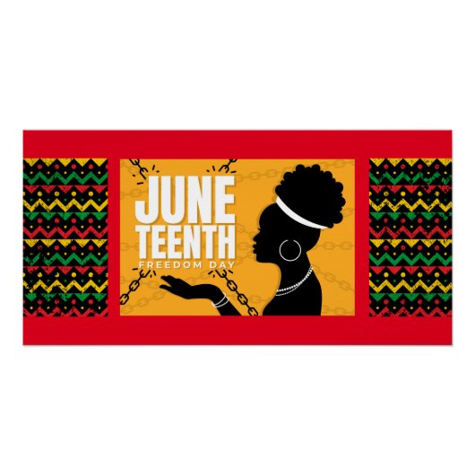 Juneteenth Celebration Poster Perfect Poster (Voorkant)