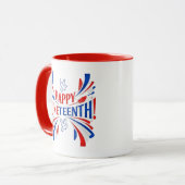 Juneteenth Celebratory Coffee Mug (11 oz.) (Devant gauche)