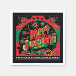 Juneteenth Cocktail servetten