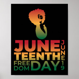 Juneteenth Day Celebrate - Juneteenth Freedom Day Poster