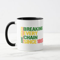JUNETEENTH Elke Keten Doorbreken 1985 ZWARTE MAAND