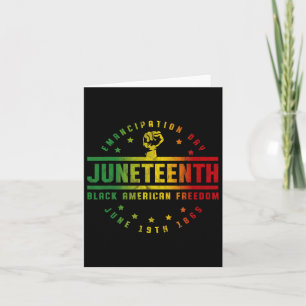 Juneteenth Emancipation Black American Freedom Bla Kaart