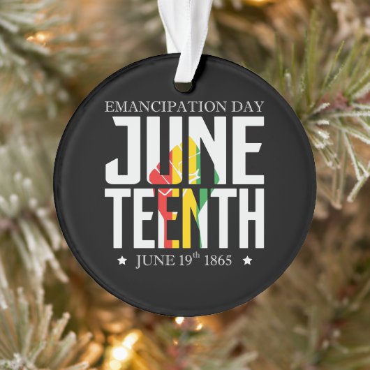Juneteenth | Emancipation Day | Red Black Green (Arbre)