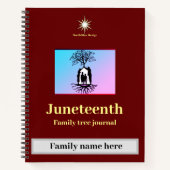 Juneteenth Family Journal Notitieboek (Voorkant)