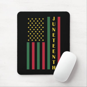 Juneteenth Freedom Celebration USA American Flag Muismat
