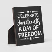 Juneteenth, Freedom of African American. Fotoplaat (Voorkant)