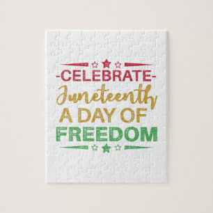 Juneteenth, Freedom of African American. Legpuzzel